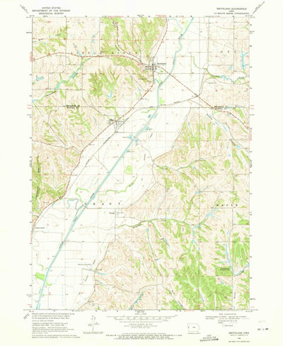 United States Geological Survey Smithland, IA (1969, 24000-Scale) digital map