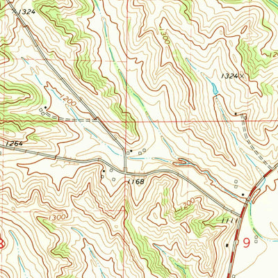United States Geological Survey Smithland, IA (1969, 24000-Scale) digital map