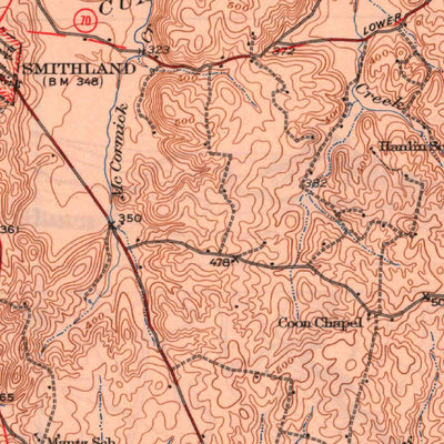 United States Geological Survey Smithland, IL-KY (1929, 62500-Scale) digital map
