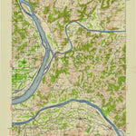 United States Geological Survey Smithland, IL-KY (1942, 62500-Scale) digital map