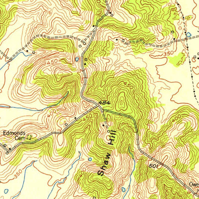 United States Geological Survey Smithland, KY-IL (1954, 24000-Scale) digital map