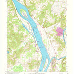 United States Geological Survey Smithland, KY-IL (1967, 24000-Scale) digital map