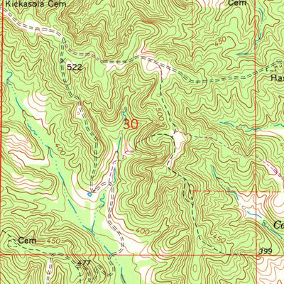 United States Geological Survey Smithland, KY-IL (1967, 24000-Scale) digital map