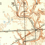 United States Geological Survey Smiths Creek, MI (1939, 24000-Scale) digital map