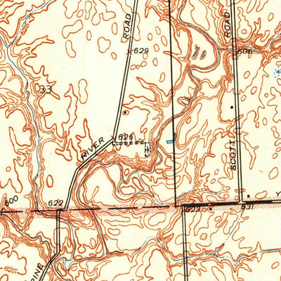 United States Geological Survey Smiths Creek, MI (1939, 24000-Scale) digital map