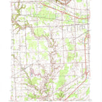 United States Geological Survey Smiths Creek, MI (1968, 24000-Scale) digital map