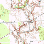 United States Geological Survey Smiths Creek, MI (1968, 24000-Scale) digital map