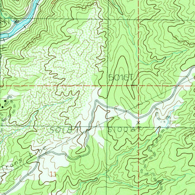 United States Geological Survey Smiths Ferry, ID (1985, 24000-Scale) digital map