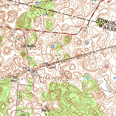 United States Geological Survey Smiths Grove, KY (1966, 24000-Scale) digital map