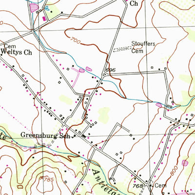 United States Geological Survey Smithsburg, MD-PA (1994, 24000-Scale) digital map