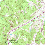 United States Geological Survey Smithson Valley, TX (1964, 24000-Scale) digital map