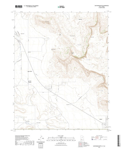 United States Geological Survey Smithsonian Butte, UT (2023, 24000-Scale) digital map