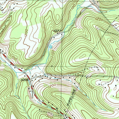 United States Geological Survey Smithton, PA (1997, 24000-Scale) digital map