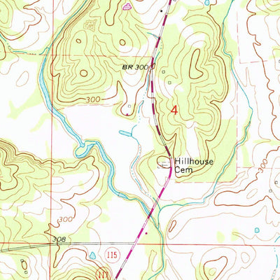 United States Geological Survey Smithville, AR (1965, 24000-Scale) digital map