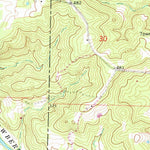 United States Geological Survey Smithville, AR (1965, 24000-Scale) digital map
