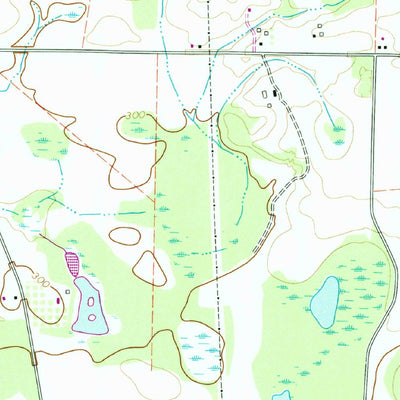 United States Geological Survey Smithville East, GA (1973, 24000-Scale) digital map