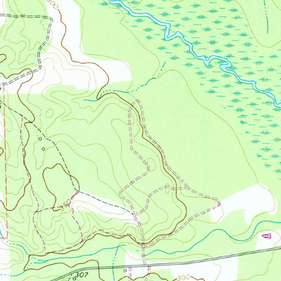 United States Geological Survey Smithville East, GA (1973, 24000-Scale) digital map
