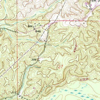 United States Geological Survey Smithville, MS (1992, 24000-Scale) digital map