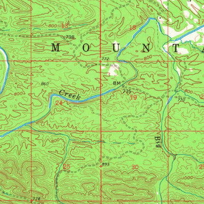 United States Geological Survey Smithville, OK (1960, 62500-Scale) digital map