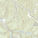 United States Geological Survey Smithville, WV (2023, 24000-Scale) digital map