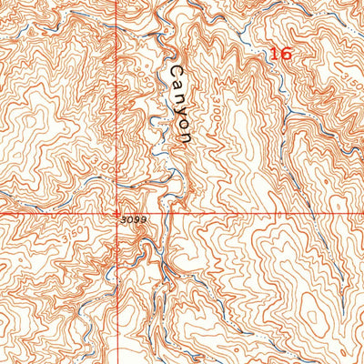 United States Geological Survey Smithwick NE, SD (1951, 24000-Scale) digital map