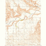 United States Geological Survey Smithwick NW, SD (1951, 24000-Scale) digital map