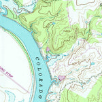 United States Geological Survey Smithwick, TX (1967, 24000-Scale) digital map