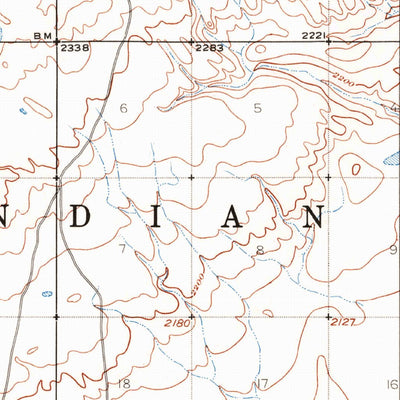 United States Geological Survey Smoke Creek, MT (1909, 62500-Scale) digital map