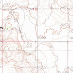 United States Geological Survey Smoke Creek NE, MT (1983, 24000-Scale) digital map