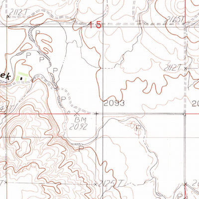 United States Geological Survey Smoke Creek NE, MT (1983, 24000-Scale) digital map