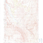 United States Geological Survey Smoke Creek Ranch, NV-CA (1980, 24000-Scale) digital map