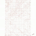 United States Geological Survey Smoke Creek SW, MT (1983, 24000-Scale) digital map