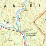United States Geological Survey Smokemont, NC (1964, 24000-Scale) digital map