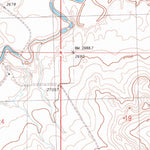 United States Geological Survey Smoky Butte, MT (1983, 24000-Scale) digital map