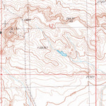 United States Geological Survey Smoky Butte, MT (1983, 24000-Scale) digital map