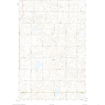 United States Geological Survey Smoky Butte, ND (2020, 24000-Scale) digital map