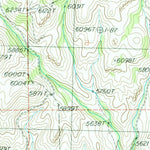 United States Geological Survey Smoky Dome, ID (1986, 24000-Scale) digital map