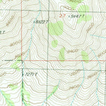 United States Geological Survey Smoky Dome, ID (1986, 24000-Scale) digital map