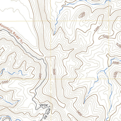 United States Geological Survey Smoky Hollow, UT (2023, 24000-Scale) digital map