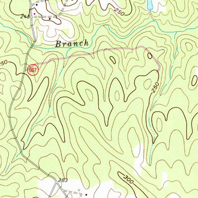 United States Geological Survey Smoky Ordinary, VA (1963, 24000-Scale) digital map