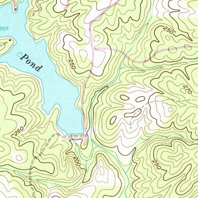 United States Geological Survey Smoky Ordinary, VA (1963, 24000-Scale) digital map
