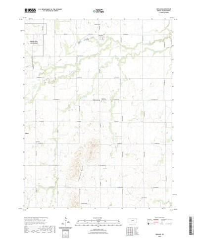 United States Geological Survey Smolan, KS (2022, 24000-Scale) digital map