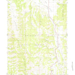 United States Geological Survey Smoot, WY (1980, 24000-Scale) digital map
