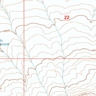 United States Geological Survey Smooth Knoll, UT (2002, 24000-Scale) digital map