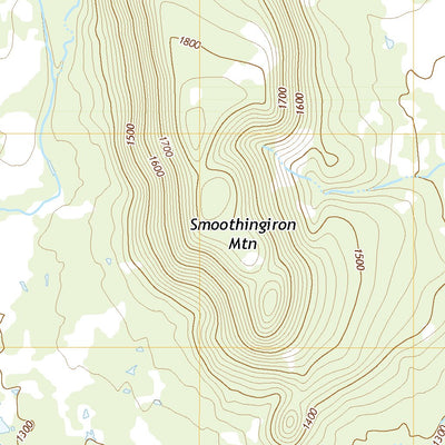 United States Geological Survey Smoothingiron Mountain, TX (2022, 24000-Scale) digital map