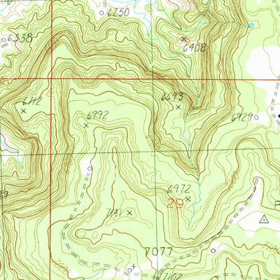 United States Geological Survey Smouse Mesa, NM (1985, 24000-Scale) digital map