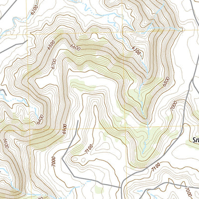 United States Geological Survey Smouse Mesa, NM (2020, 24000-Scale) digital map
