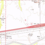 United States Geological Survey Smurr, AZ (1973, 24000-Scale) digital map