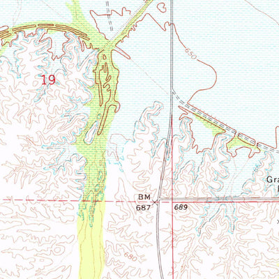 United States Geological Survey Smurr, AZ (1973, 24000-Scale) digital map