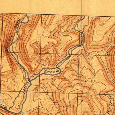 United States Geological Survey Smyrna, AR (1889, 62500-Scale) digital map